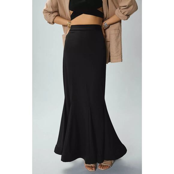 Anthropologie Let Me Be Slim Trumpet Skirt-XS NEW - Picture 2 of 5